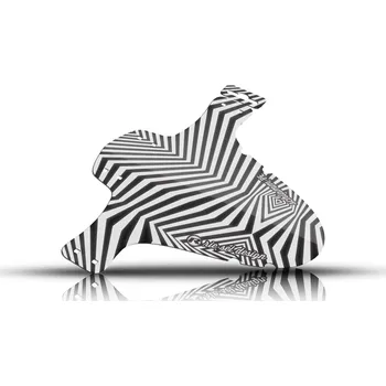 Blatník na kolo Riesel Design Schlamm:PE, Dazzle Reflexní