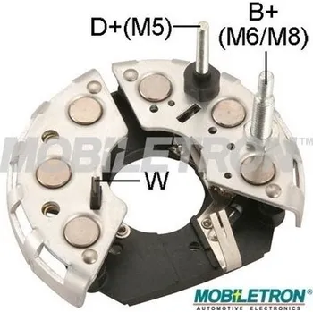 Autoelektrika Usměrňovač, generátor, 90350009, MOBILETRON, RB-18H