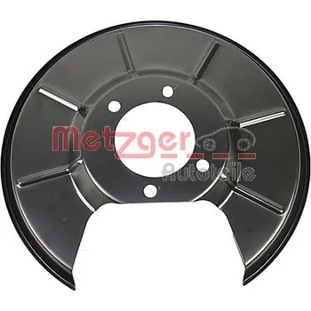 Brzdový kotouč Ochranný plech proti rozstřikování, brzdový kotouč METZGER 6115261