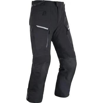 Moto kalhoty ZKRÁCENÉ kalhoty STORMLAND DRY2DRY™, OXFORD ADVANCED (černé) (Velikost: M)