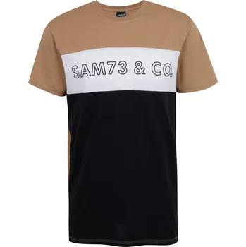 Pánské triko SAM 73 SEAMUS MT 828 ZLATÁ S