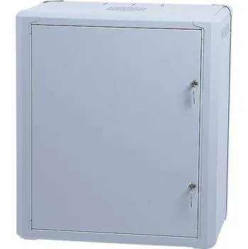 Rozvaděč Rozvaděč jednodílný Masterlan 19" 9U/400mm, rozložený - FLAT PACK, plechové dveře