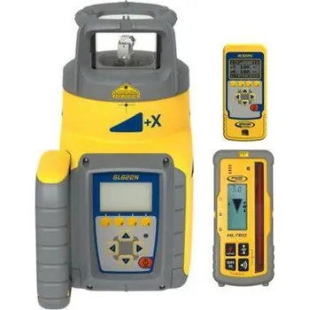 Měřící laser Laser sklonový ve 2 osách GL622N, dálk. ovl.RC602, laserometr HL760, přísluš.