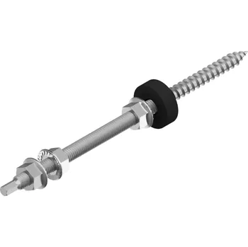 Šroub nerez_solar_martim Kotevní šroub set 1x W9211 + 1x podl. EPDM + 3x matice s ozub.límcem nerez A2 Varianta: Kotevní šrouby set 1x W9211 A2 - 12X300 - SW9 + 1xpodl. EPDM + 3x matice s ozub.límcem