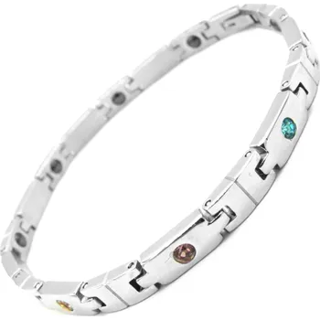 Náramek Steel Jewelry Náramek magnetický z chirurgické oceli NR220107 dárkové balení zdarma