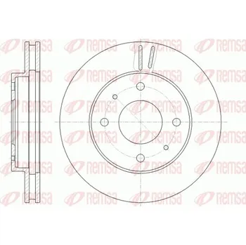 Brzdový kotouč Brzdový kotouč REMSA 6394.10