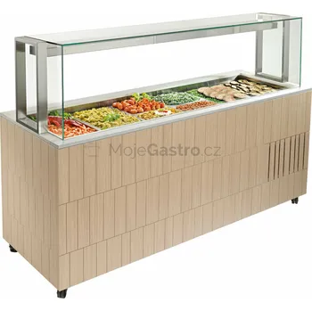 ENOFRIGO Vitrina bufetova vyhrivana DOGE Servito 1400 BM