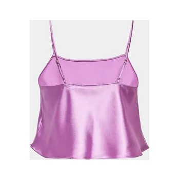 Dámské oblečení Hunkemöller Pyžamový top 203157 Fialová Comfortable Fit XL