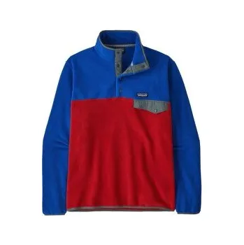 Pánská mikina Patagonia Lightweight Synch Snap-T Pullover Men Touring Red červená S