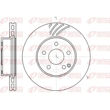 Brzdový kotouč Brzdový kotouč REMSA 61184.10