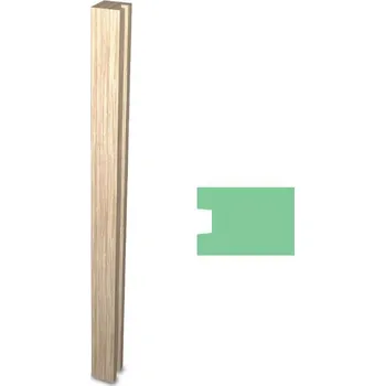 Plotový sloupek Betonový sloupek krajový: reliéf DŘEVO PLT 15/16/230 SKR D kar