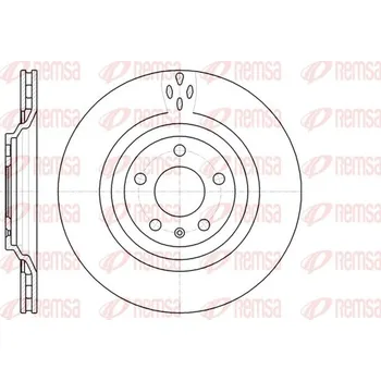 Brzdový kotouč Brzdový kotouč REMSA 61309.10