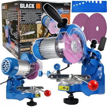 Black Elektrická ostřička řetězů 600W 53756
