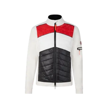 Pánská hybridní bunda Jadon v off-white/černé barvě L