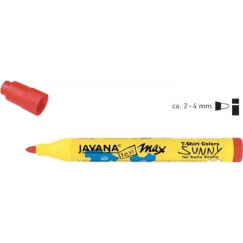 Speciální výtvarná barva Fix na textil JAVANA Texi Max Sunny medium 2-4 mm, světle zelená