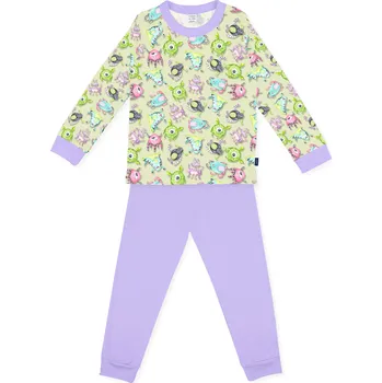 Chlapecké pyžamo DARRÉ Dětské pyžamo Příšerky - fialová Velikost: 104