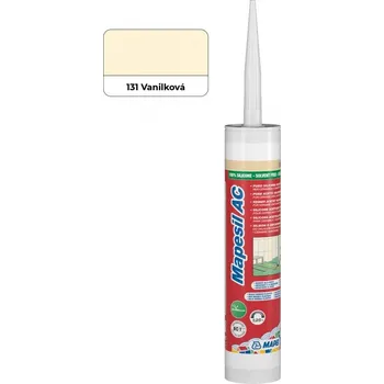 Průmyslové lepidlo Mapei MAPESIL AC 131 VANILKOVÁ 310 ml Silikonová těsnicí hmota 4813142IT