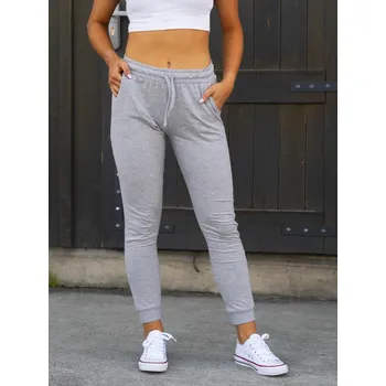 Dámské kraťasy BudesIN Šedé jogger tepláky Milagros Velikost: M