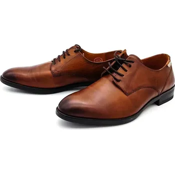 Pánské polobotky Elegantní pánské polobotky M7J-4187-00003 PIKOLINOS hnědé Barva: hnědá, Velikost: 45