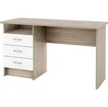 Psací stůl Felix 134 oak/bílá