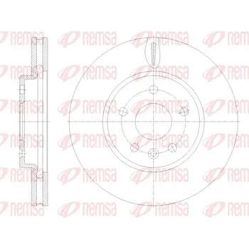 Brzdový kotouč Brzdový kotouč REMSA 61793.10