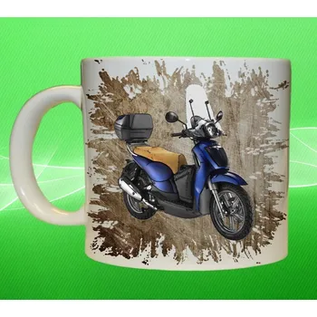 Moon River hrnek s motorkou Aprilia Scarabeo 200 I