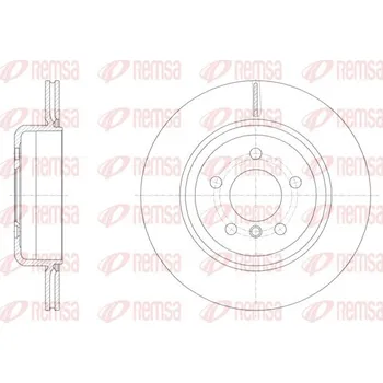 Brzdový kotouč Brzdový kotouč REMSA 61550.10