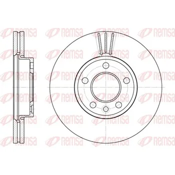 Brzdový kotouč Brzdový kotouč REMSA 6708.10