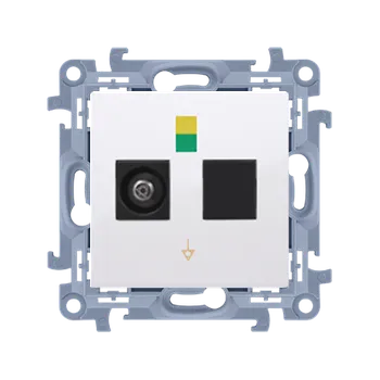 Elektrická zásuvka SIMON Ekvipotenciální zásuvka, bílá