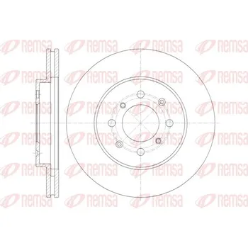 Brzdový kotouč Brzdový kotouč REMSA 61357.10