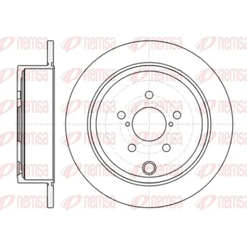 Brzdový kotouč Brzdový kotouč REMSA 61415.00
