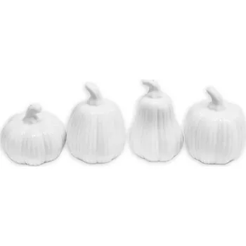 umělá květina Dýně porcelán bílá 55 mm - mix - 1 ks