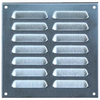 Komínová dvířka Mřížka větrací nerez venkovní 165x165 mm
