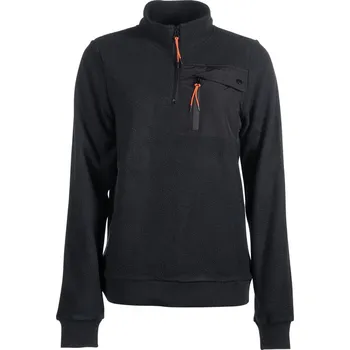 Dámská mikina HKM Mikina Teddyfleece HKM, unisex, černá M