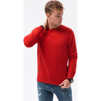 Pánská mikina Ombre Clothing Pánská mikina Volunteer červená S B978