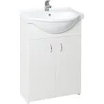 SIMPLE skřínka s umyvadlem bílá