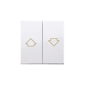 vypínač SIMON 54 DKZP1/11 kryt žaluziového tlačítka pro přístroj SZP1M bílá