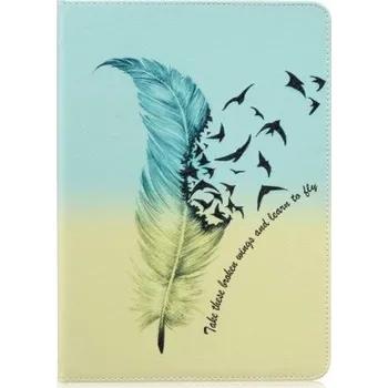 Pouzdro na tablet Bildi PU kožené zapínací pouzdro na iPad Pro 9.7 - pírko