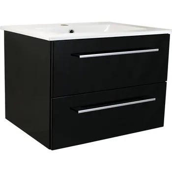 Koupelnový nábytek A-Interiéry Koupelnová skříňka s keramickým umyvadlem Trento B 75