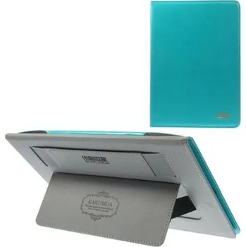 Pouzdro na tablet Kusi PU kožené pouzdro se stojánkem na iPad Air 2 - modré