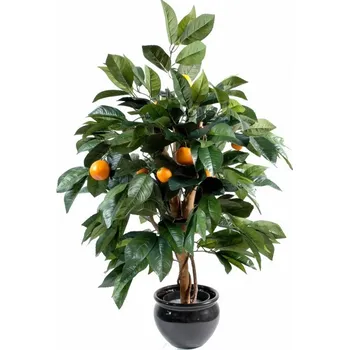 umělá květina Umělý strom Pomerančovník, 80cm