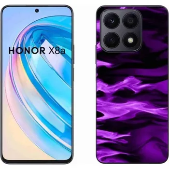 Pouzdro na mobilní telefon Gelový kryt mmCase na mobil Honor X8a - abstraktní vzor 9