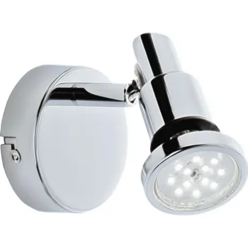 Bodové svítidlo BRILONER LED bodové svítidlo pr. 8 cm 1xGU10 4,8W 400lm chrom BRI 2992-018