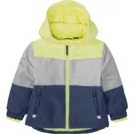 lupilu® Chlapecká lyžařská bunda (navy modrá / šedá / limetková, 86/92)