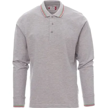 pracovní tričko Unisexová polokošile Payper AVIAZIONE MELANGE Barva: Melánžová Šedá/ Itálie, Velikost: 3XL