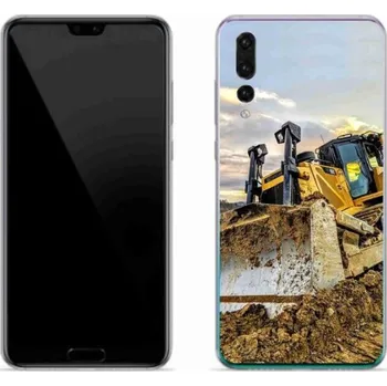 Pouzdro na mobilní telefon Gelový kryt mmCase na mobil Huawei P20 Pro - bagr
