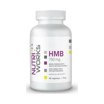 Anabolizér NutriWorks HMB 750 mg 90 kapslí