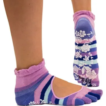 Dámské ponožky SERENE joga prstové protiskluzové ponožky ToeToe (ToeToe ponožky SERENE)