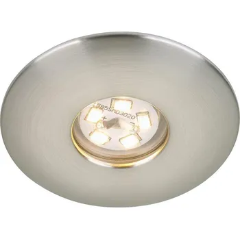 BRILONER LED vestavné svítidlo, pr. 4,5 cm, 1,8 W, matný nikl BRI 7240-012