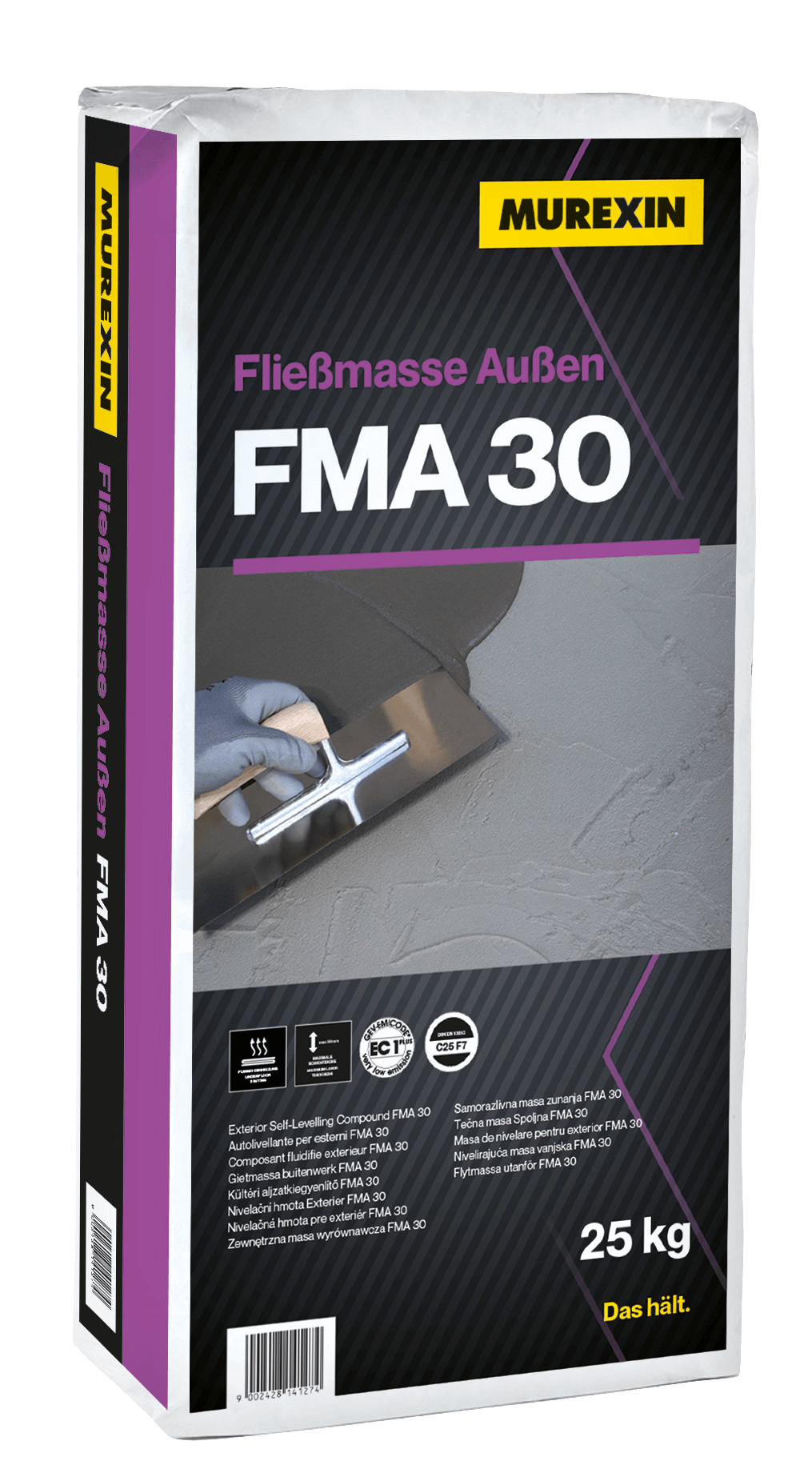 MUREXIN Nivelační hmota Exteriér FMA 30/TopLevel EXTRA 530 25kg